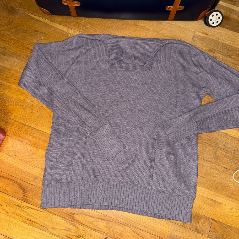 Lululemon Calling Cozy Heathered Purple Turtleneck Sweater